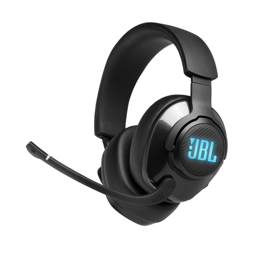 JBL Quantum 400 - Black - USB over-ear PC gaming headset with game-chat dial - Hero image number null